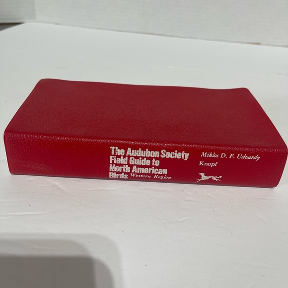 The Audubon Society Field Guide to North American Birds. Western Region Book - Picture 1 of 9